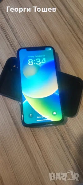 iPhone X 256 GB с гръб и протектор, снимка 1