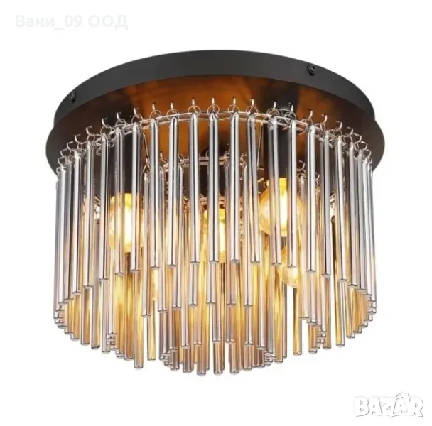 Плафон със стъклени пръчици, снимка 1