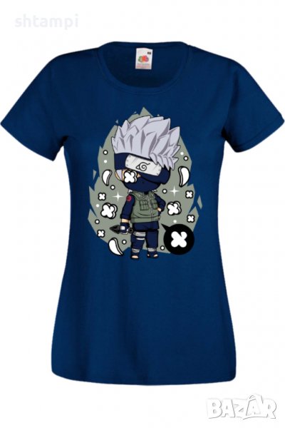 Дамска тениска Naruto Kakashi 01,Анимация,игра,Празник,Повод., снимка 1