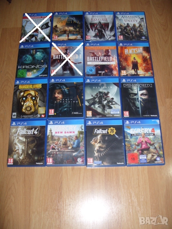 Игри за PlayStation 4, PS4 Част 3 - 25лв за брой, снимка 1