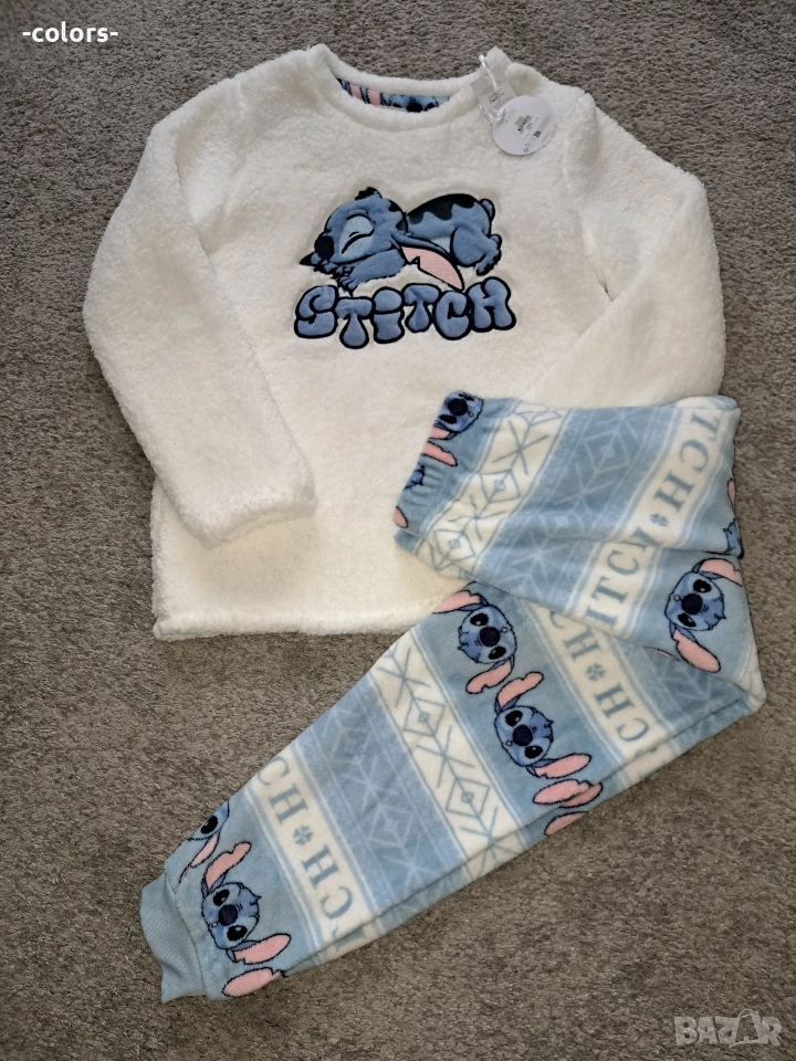 Пухкава пижама Stitch, снимка 1