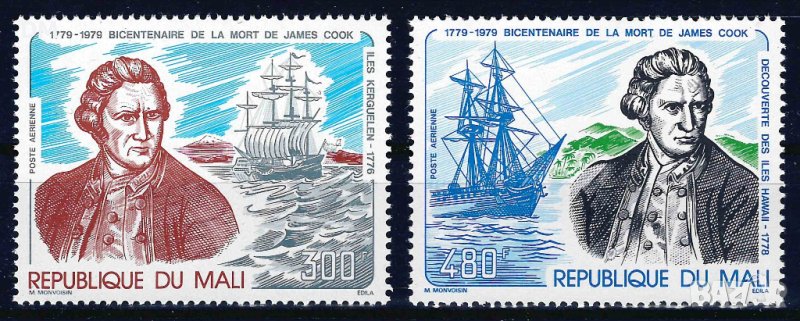 Мали 1979 - кораби Кук MNH, снимка 1
