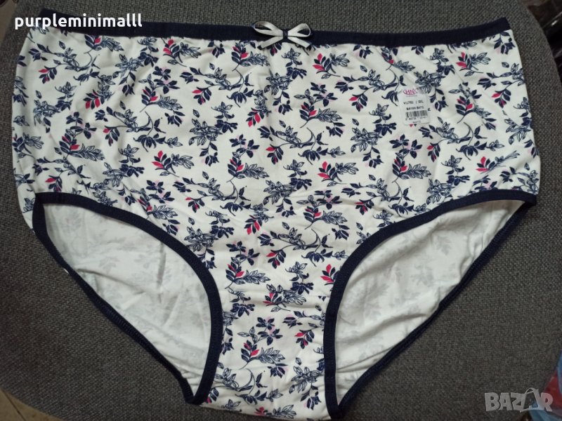 Бикини памучни памук и ликра голям размер 3XL , 4XL, 5XL, снимка 1