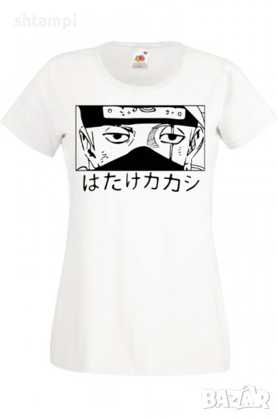 Дамска тениска Naruto Kakashi 03,Анимация,игра,Празник,Повод., снимка 1