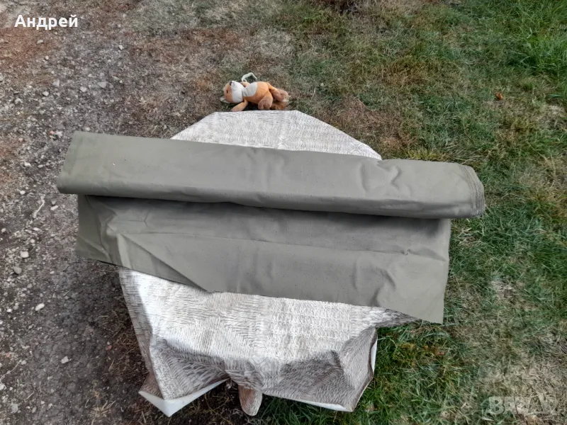 Стар брезентов плат,брезент #4, снимка 1