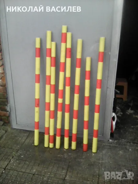 Метално    колче   за   ограничение  -  СТОП   ., снимка 1