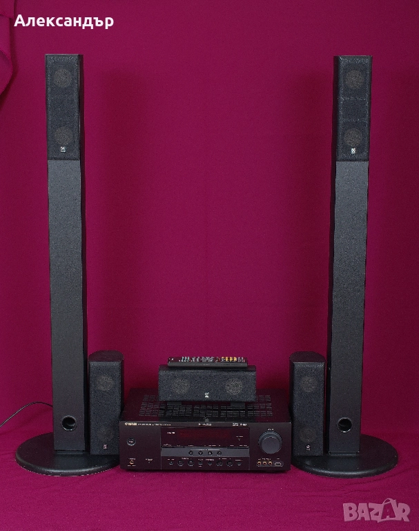 Yamaha HTR - 6050 Hi Fi система за домашно кино 5.1  отлично състояние, снимка 1