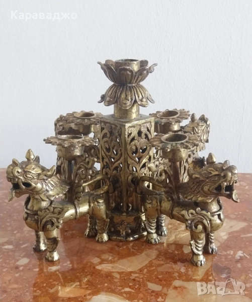 Античен свещник, снимка 1