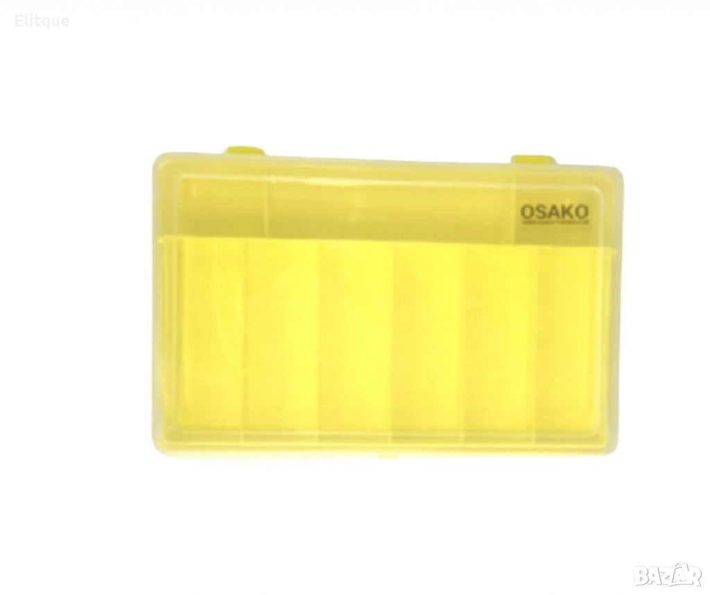 Кутия за риболов, К31 , жълта ,голяма, снимка 1