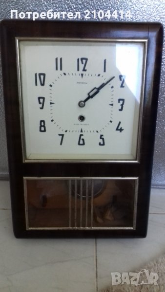 Старинен руски часовник механичен, снимка 1