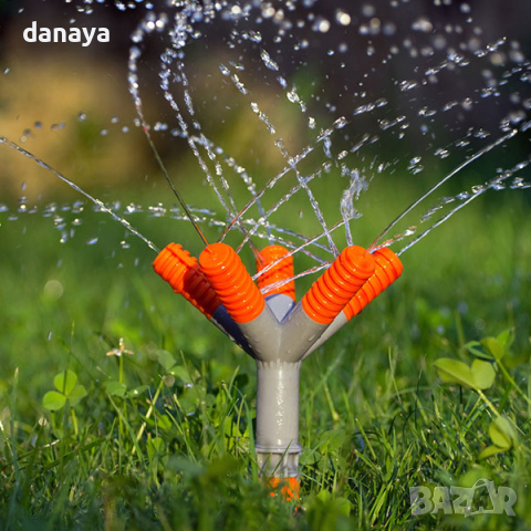 4573 Градинска пръскачка тип въртящ се поливник, снимка 2 - Градински инструменти - 44806350