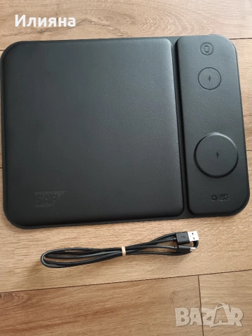 Swiss peak wireless charger + mouse pad 15 W, снимка 5 - Безжични зарядни - 54310011