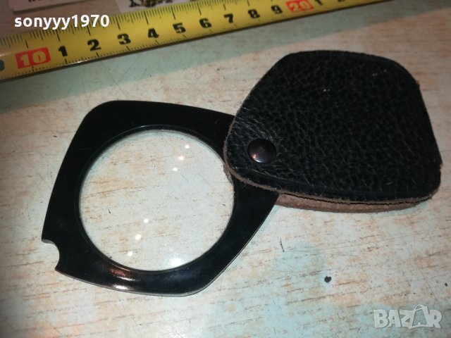 ретро лупа 2х с кожен кеис 2110201047, снимка 7 - Колекции - 30499037