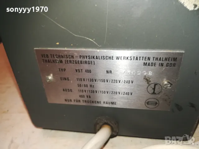 VEB VST 400 220V-110V INVERTER-ВНОС GERMANY LHD1E2309240800, снимка 3 - Друга електроника - 47326129
