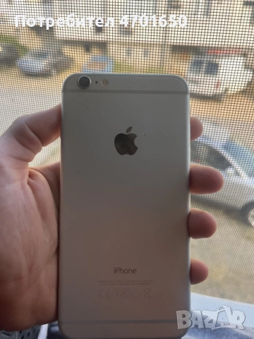 iPhone 6 – Работи – Батерия 68% – Счупено защитно стъкло, снимка 2 - Apple iPhone - 55773103