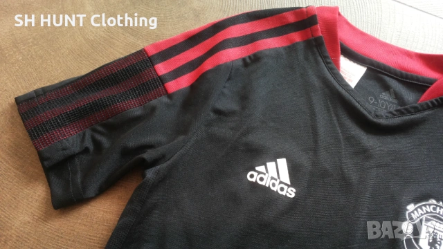 Adidas MANCHESTER UNITED Kids Football T-shirt Размер 9-10 г / 140 см детска футболна тениска 22-60, снимка 4 - Детски тениски и потници - 53296632