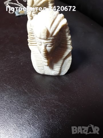 Мраморни фигури Тутанкамон, снимка 1