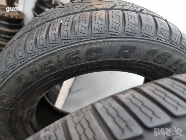 4бр зимни гуми 215/60/16 SEMPERIT L02155, снимка 6 - Гуми и джанти - 48626631