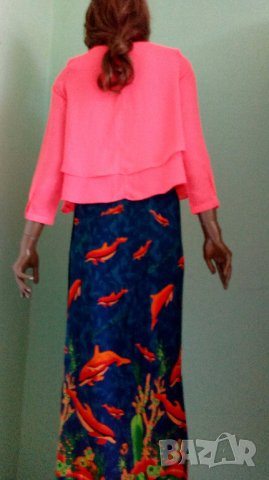 Лот пола и блуза в ярки цветове М, снимка 2 - Други - 29596111