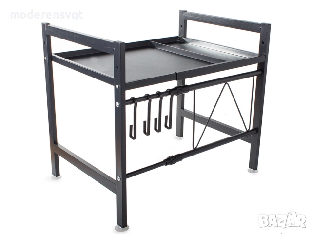 Регулируем кухненски рафт за микровълнова фурна, снимка 4 - Микровълнови - 52647617