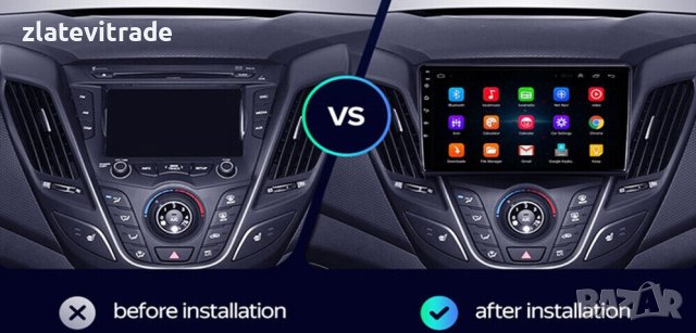 Hyundai Veloster 11-17 9" - НАВИГАЦИЯ, 9530, снимка 5 - Аудиосистеми - 42132650