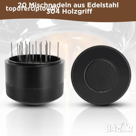 Дитрибутор с тампер и диспенсър 51 мм Coffee Distributor, снимка 3 - Кафемашини - 50534903