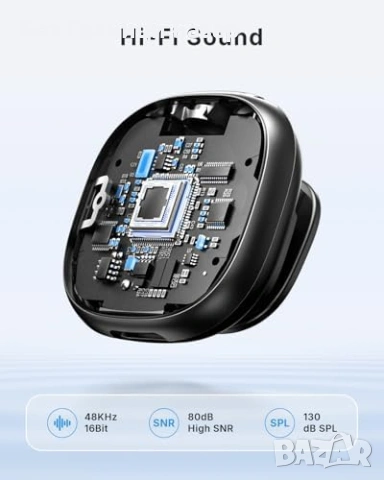 Нов Безжичен лавалиерен микрофон 200м AI шумопотискане 48kHz за TikTok, снимка 7 - Микрофони - 53010668