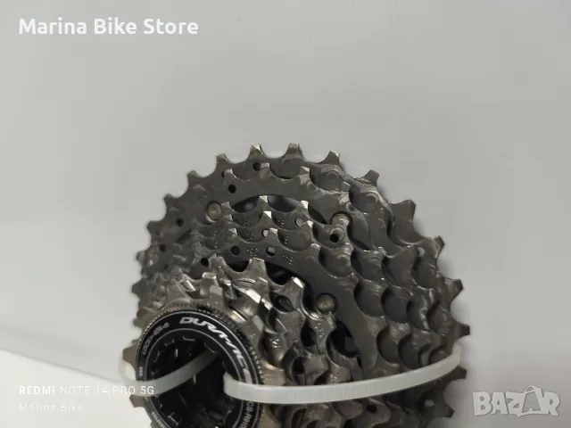 Комплект шосейни верига и венец касета Shimano Dura-Ace R9100 / Ultegra, снимка 3 - Части за велосипеди - 49546864