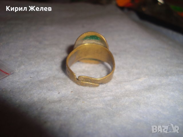 ЕРОТИЧЕН СТАРИНЕН БРОНЗОВ ОРНАМЕНТИРАН ПРЪСТЕН ПОСРЕБРЕН МАЙСТОРСКИ УЛТРА РЯДЪК за КОЛЕКЦИЯ 29138, снимка 9 - Антикварни и старинни предмети - 37513315