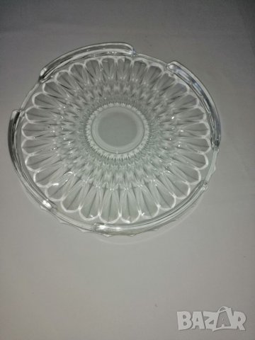 Кристален поднос за торта