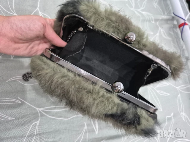 Чанта естествен косъм , снимка 6 - Чанти - 51333163