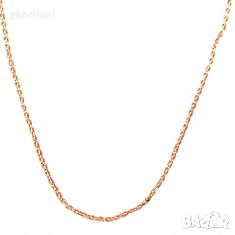 Златен синджир 1,88гр. 51,0см. 14кр. проба:585 модел:38126-6, снимка 2 - Колиета, медальони, синджири - 54048813