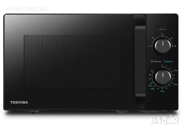 Чисто нова Микровълнова фурна Toshiba MW-MM20PBK с Гаранция!, снимка 2 - Микровълнови - 54268263