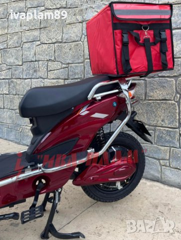 Електрически Скутер 2000W,60V,20aH+Управление като велосипед+ЛИЗИНГ+Документи за регистрация за 2025, снимка 9 - Мотоциклети и мототехника - 40679040