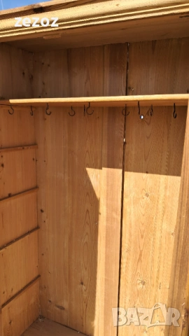 Гардероб ретро масив бор, снимка 5 - Гардероби - 53184457