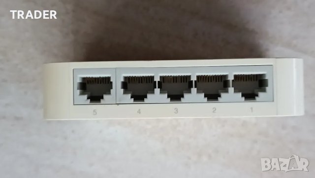 Суич комутатор TP-Link - TL-SF1005D, 5 порта, бял, снимка 2 - Други - 37797113