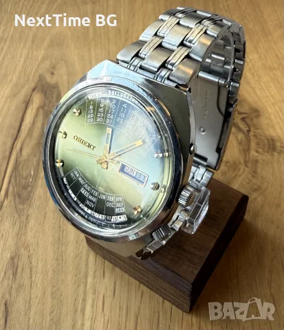 orient automatic Calendar мъжки механичен часовник (колеж) , снимка 2 - Мъжки - 56254748