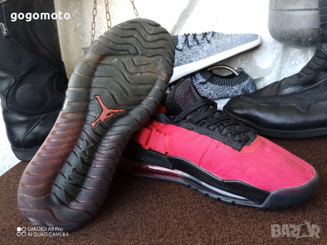NIKE AIR MAX JORDAN JUMPMAN PROTO 720 MEN'S SNEAKERS RED/BLACK SIZE 43 - 44, снимка 12 - Маратонки - 40691961