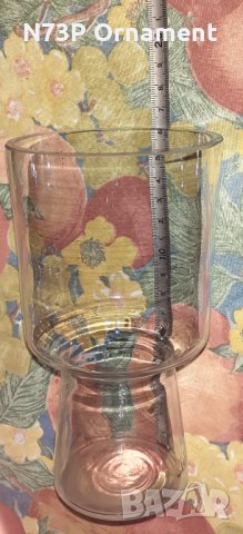 ХУБАВА ВАЗА. БОКАЛ. РЪЧНА ИЗРАБОТКА. , снимка 6 - Колекции - 33935437