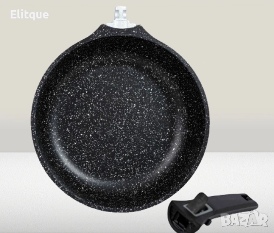 Тиган с капак Bohmann, 24 или 28см. 1.9л., Лят алуминий, Подвижна дръжка, Индукция, снимка 9 - Съдове за готвене - 52777874