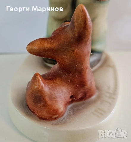 Goebel Hummel, порцеланова фигура, Puppy Love, TMK3, 1960 - 1972 г., снимка 9 - Колекции - 52582006
