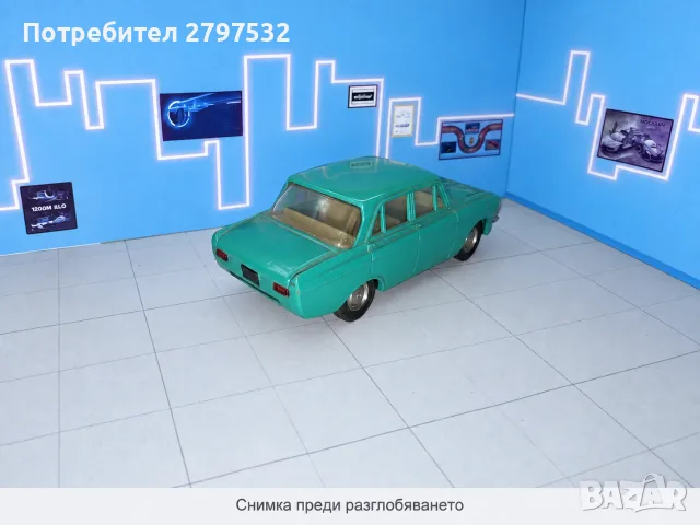 НА ЧАСТИ! Москвич 408 А1 СССР 1:43 – оригинални части Тантал/Радон/Новоекспорт/Novoexport, снимка 5 - Колекции - 56168973