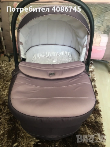 Детска италианска количка 3 in 1 CAM Cortina X3 Tris Evolution, снимка 8 - Детски колички - 52343646