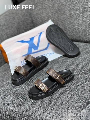 Louis Vuitton ⚜️Дамски Чехли , снимка 6 - Чехли - 53940808