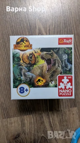 Детски пъзел Trefl Nano Puzzle - Jurassic World (362 части, 8+ години)