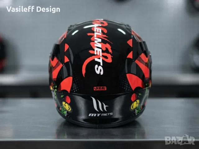Каска MT HELMETS TARGO JOKER , снимка 2 - Аксесоари и консумативи - 55749953