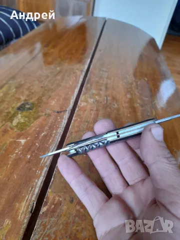 Стар джобен нож,ножче,ножка #112, снимка 7 - Други ценни предмети - 50275459