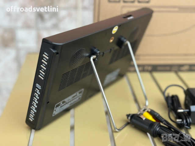 Преносим цифров телевизор PERFECT TV – 10" HDMI/USB/AV, 12V/220V, снимка 3 - Аксесоари и консумативи - 52471416