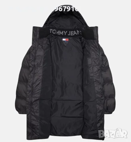 tommy Jeans зично дълго яке, снимка 2 - Якета - 56342165