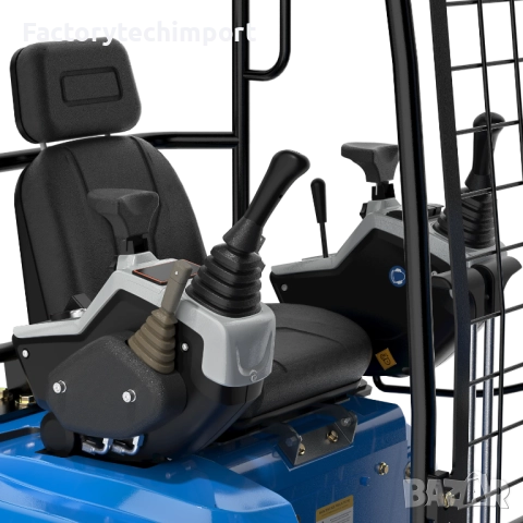 Мини багер RIPPA R15 ECO – KUBOTA (3 цилиндъра) | 1,4 т. | 120° завъртане на стрелата, снимка 14 - Индустриална техника - 52720322